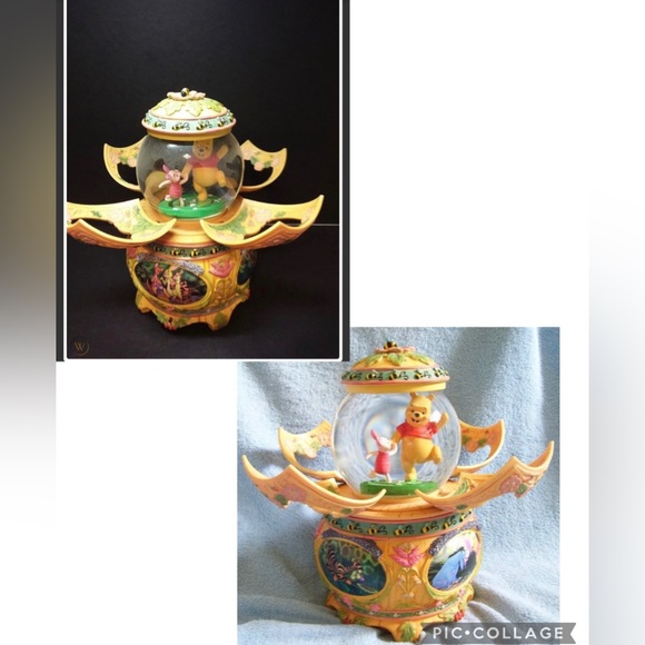 RARE Winnie-the-Pooh’s Thoughtful Spot Disney Store Snow Globe BNIB SHIPS QWIK! - Picture 15 of 15